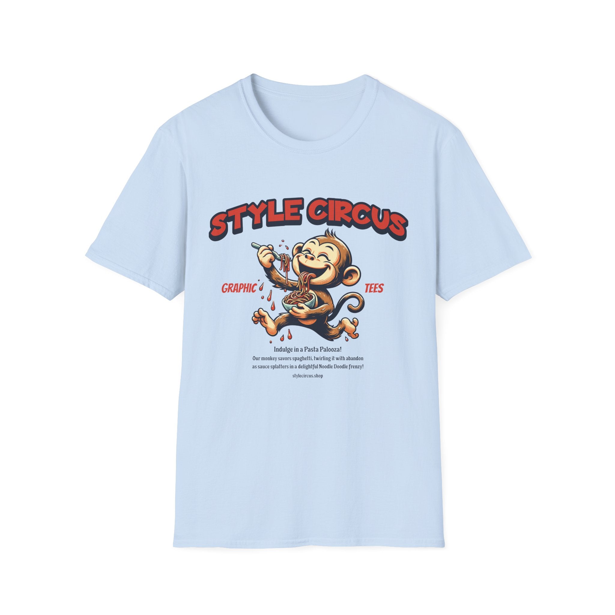 Style Circus Pasta Palooza Merch T-Shirt