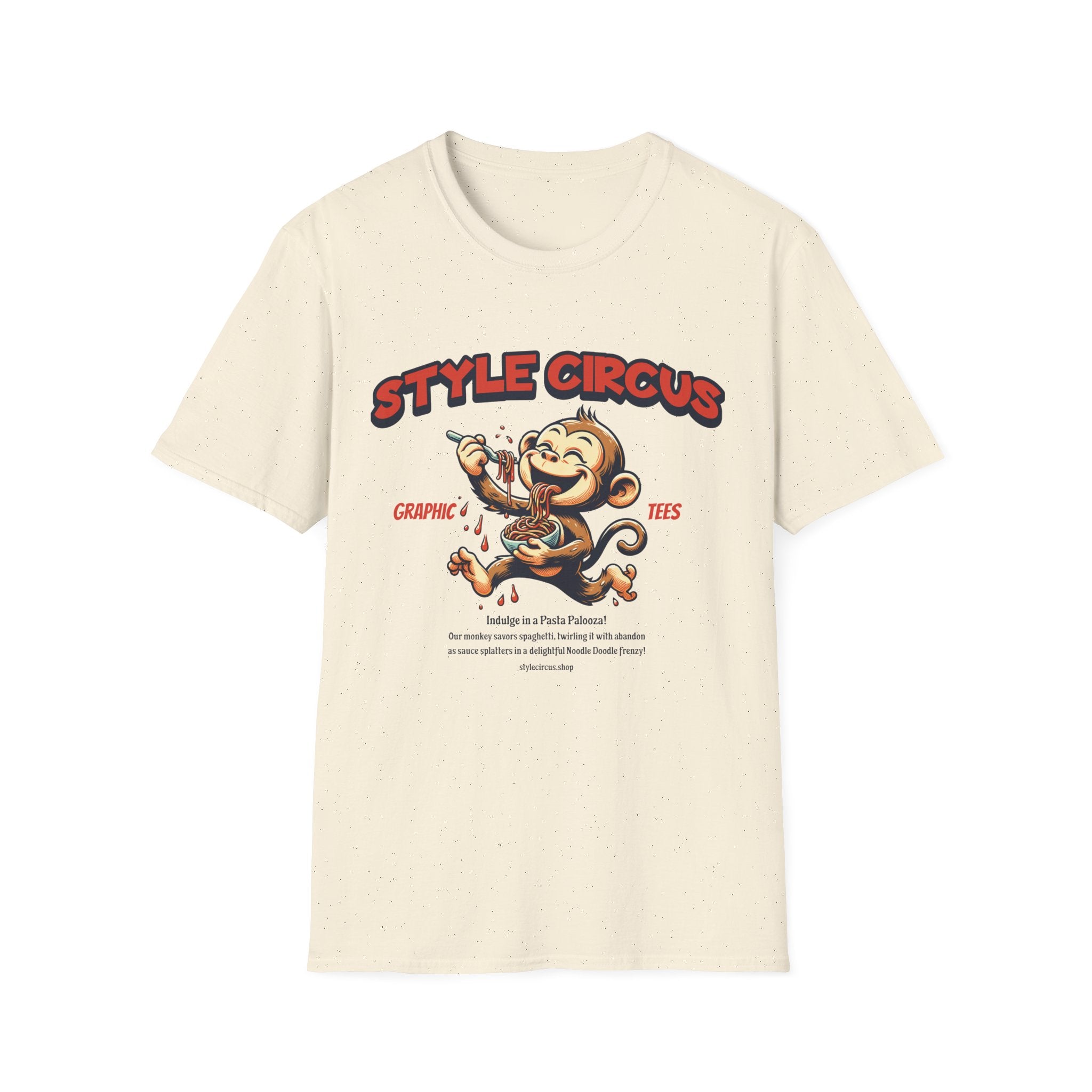 Style Circus Pasta Palooza Merch T-Shirt