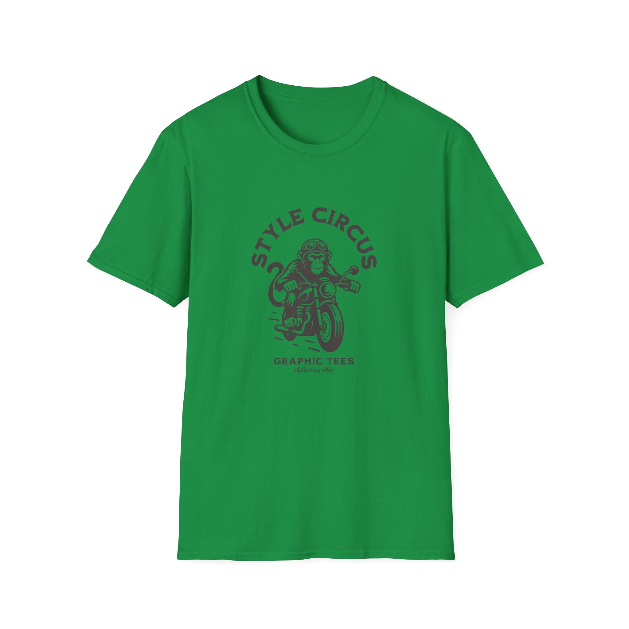 Style Circus Motorbike Chimp Merch T-Shirt