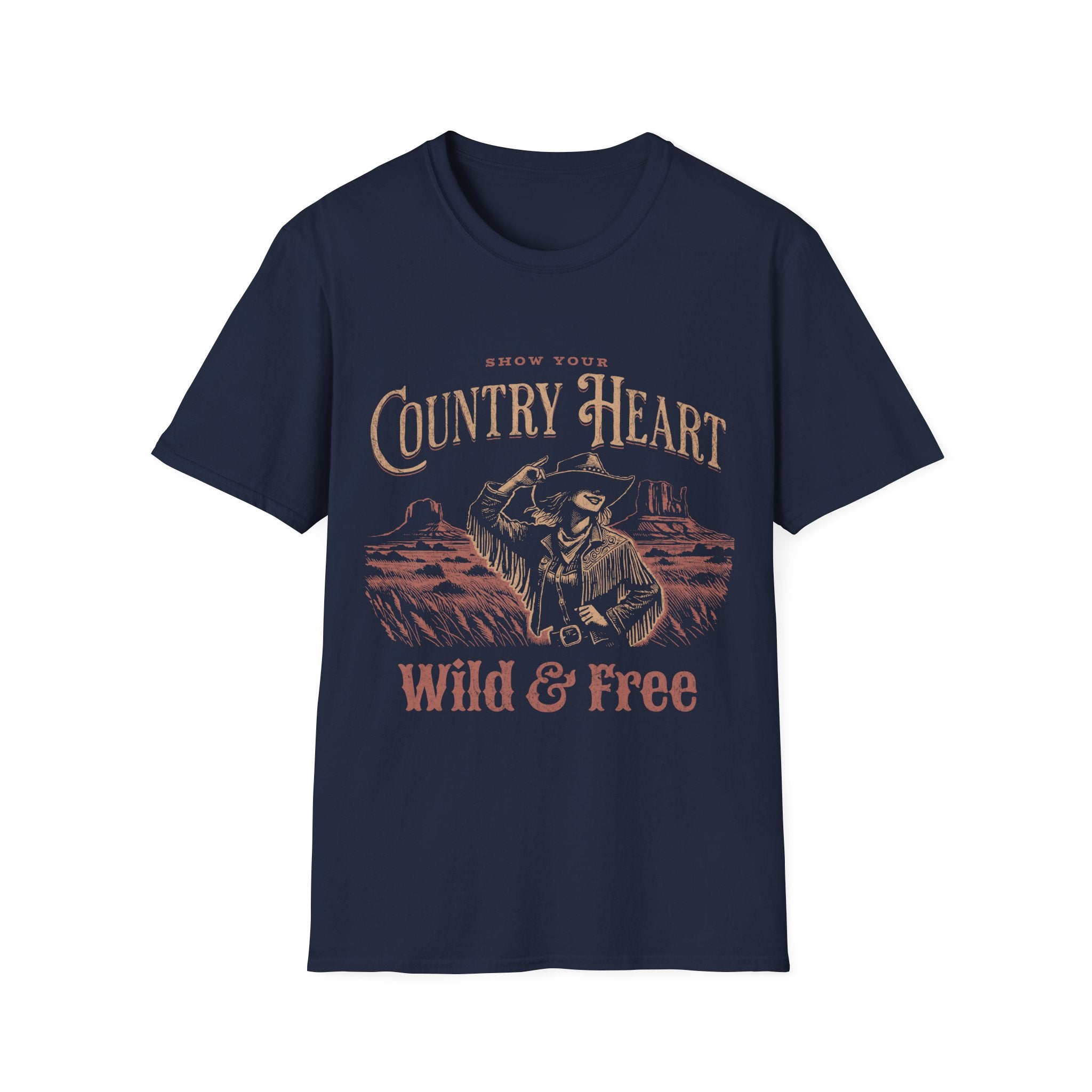 Country Heart Wild & Free T-Shirt