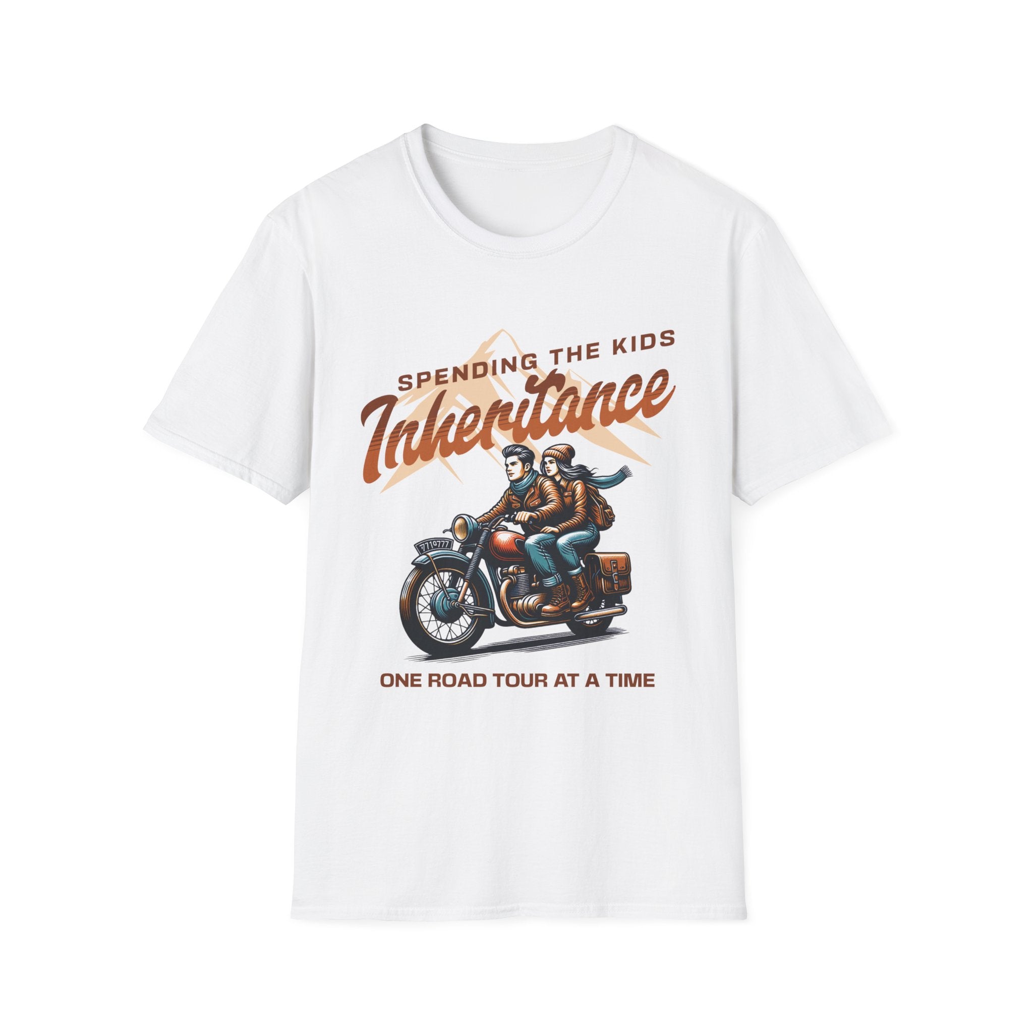 Spending The Kids Inheritance Road Tour Funny T-Shirt