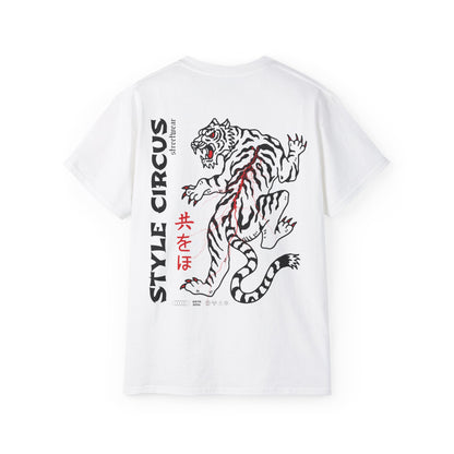 Style Circus Tiger Streetwear Custom T-Shirt