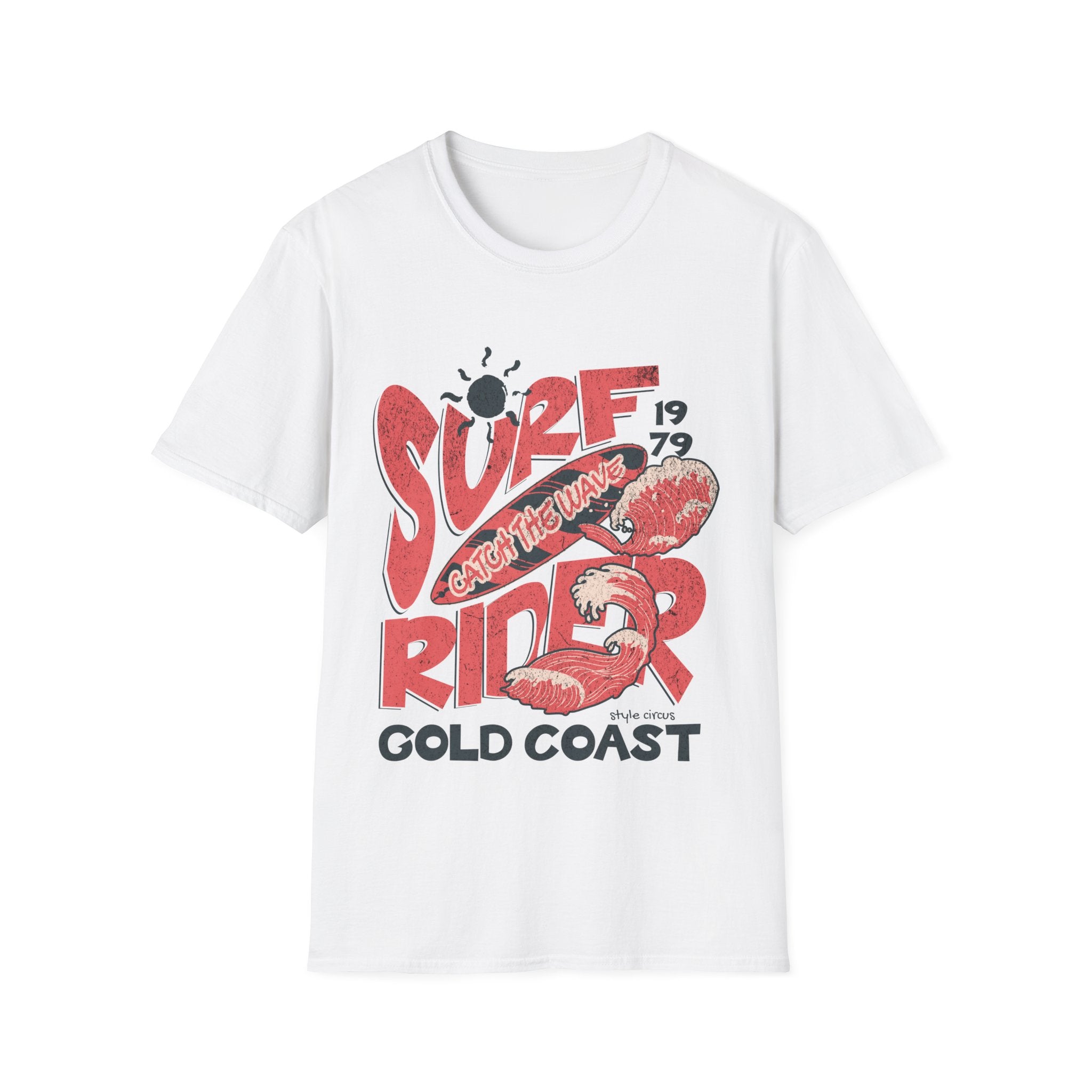 Surf Rider Gold Coast Retro T-Shirt