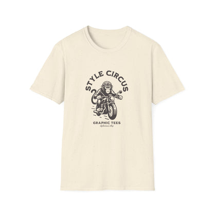 Style Circus Motorbike Chimp Merch T-Shirt