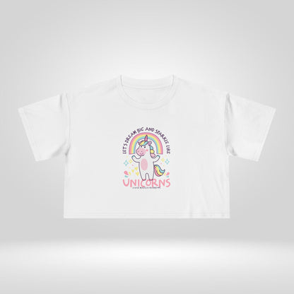 Sparkle Like Unicorns Crop Tee