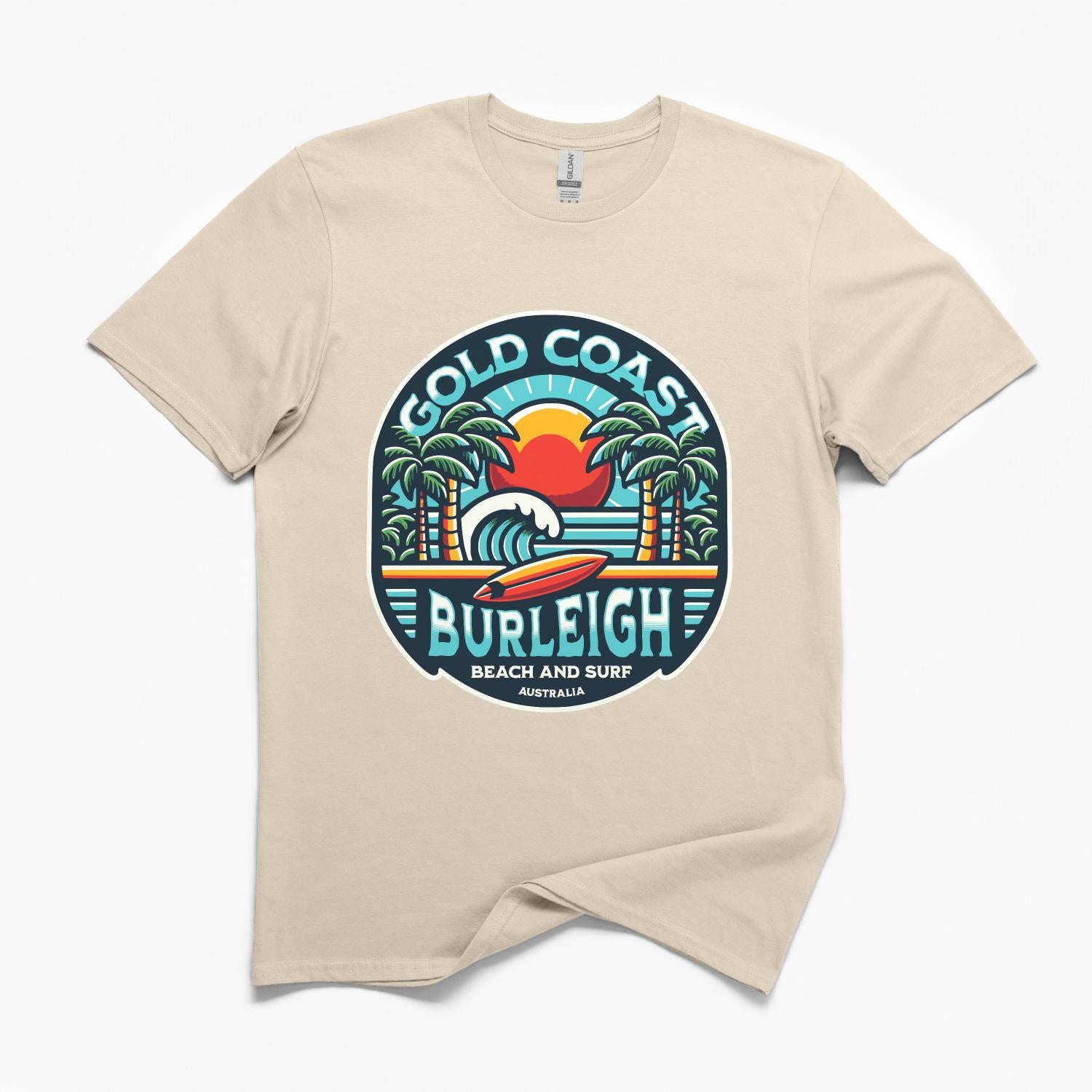 Burleigh Beach Gold Coast T-Shirt