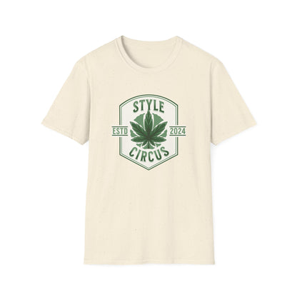 Style Circus Cannabis Badge  T-Shirt