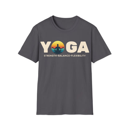 Yoga Strength Balance Flexibility T-Shirt