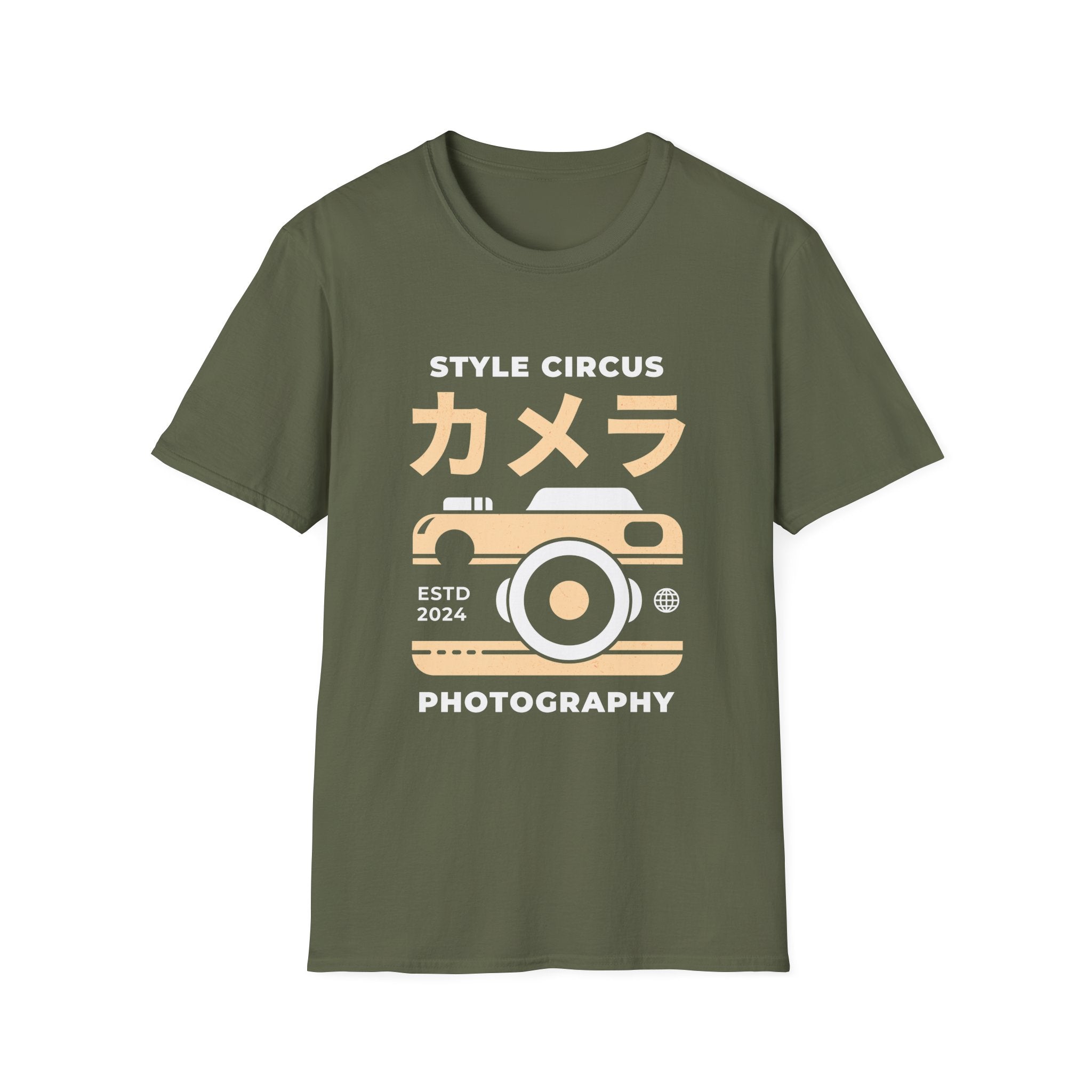 Style Circus Retro Camera T-Shirt