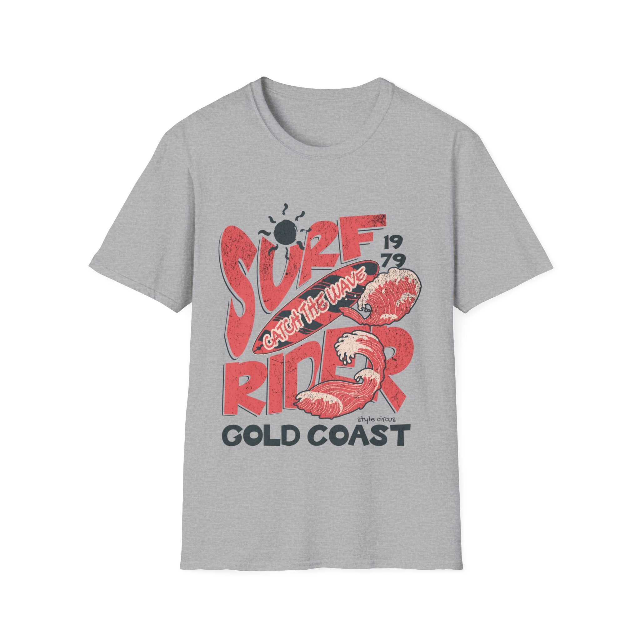 Surf Rider Gold Coast Retro T-Shirt