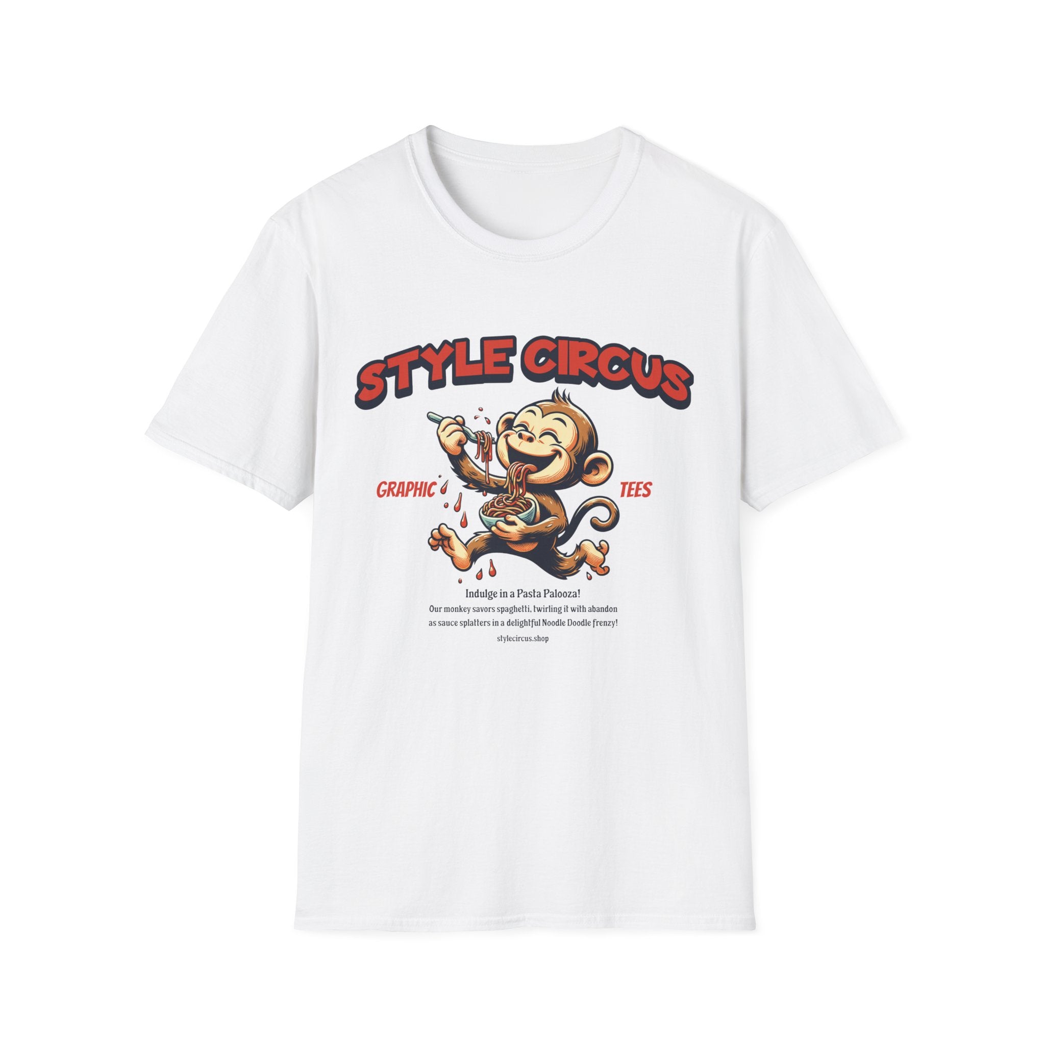 Style Circus Pasta Palooza Merch T-Shirt