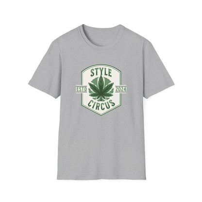 Style Circus Cannabis Badge  T-Shirt