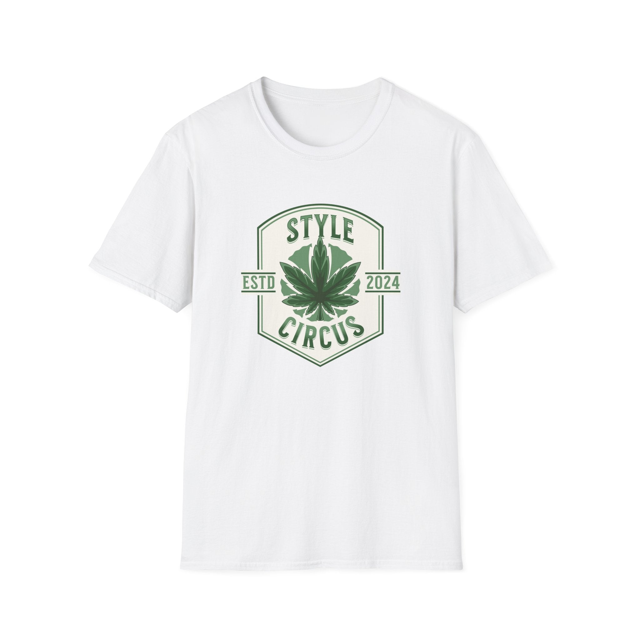 Style Circus Cannabis Badge  T-Shirt