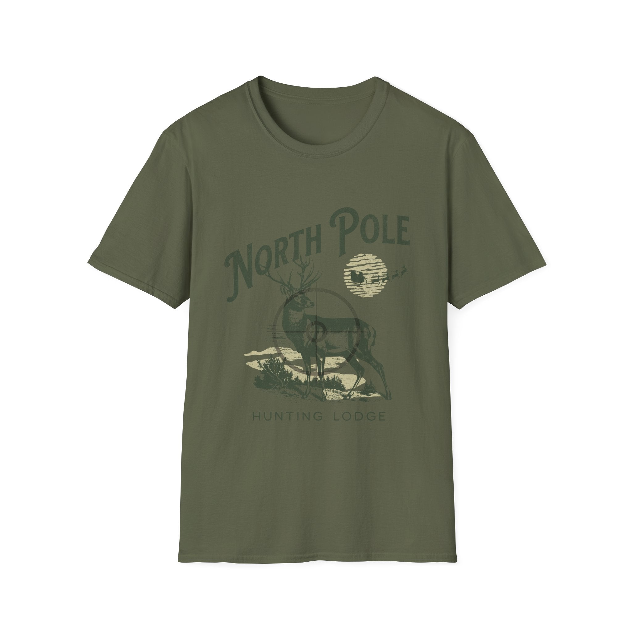 North Pole Hunting Lodge T-Shirt