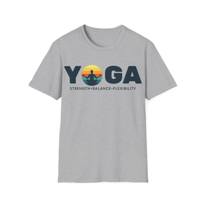 Yoga Strength Balance Flexibility T-Shirt