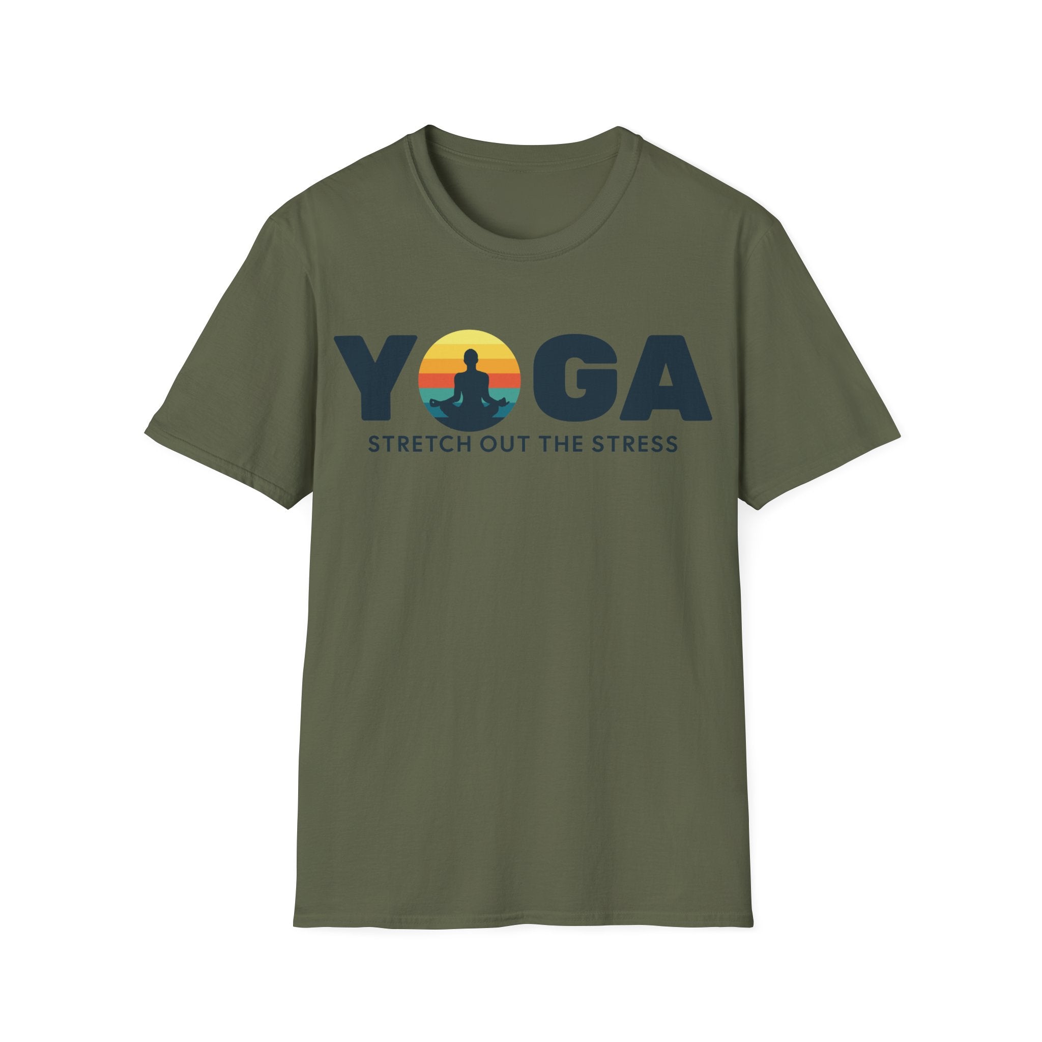 Yoga Stretch Out The Stress T-Shirt