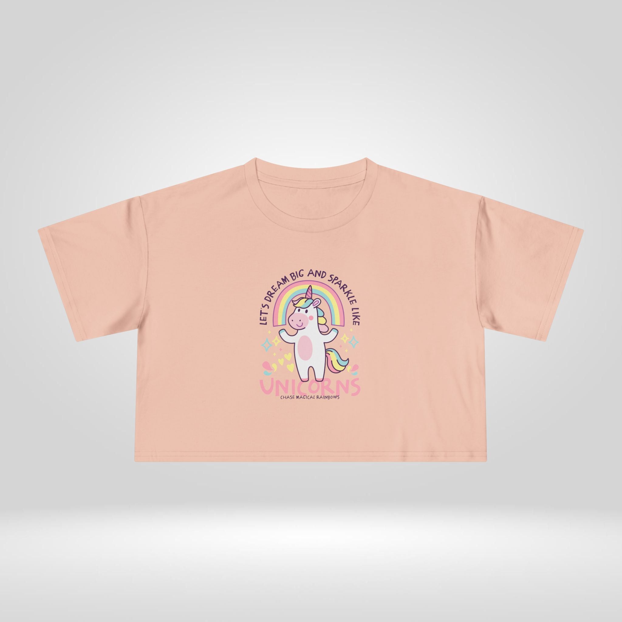 Sparkle Like Unicorns Crop Tee