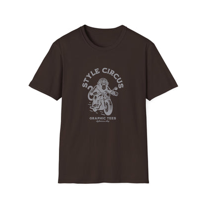 Style Circus Motorbike Chimp Merch T-Shirt