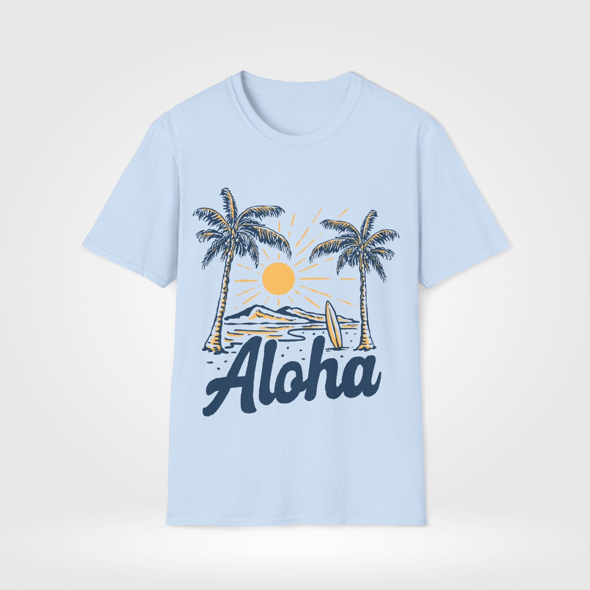 Aloha Summer Beach T-Shirt - Style Circus