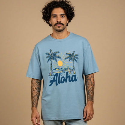 Aloha Summer Beach T-Shirt - Style Circus