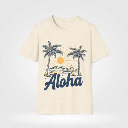 Aloha Summer Beach T-Shirt - Style Circus