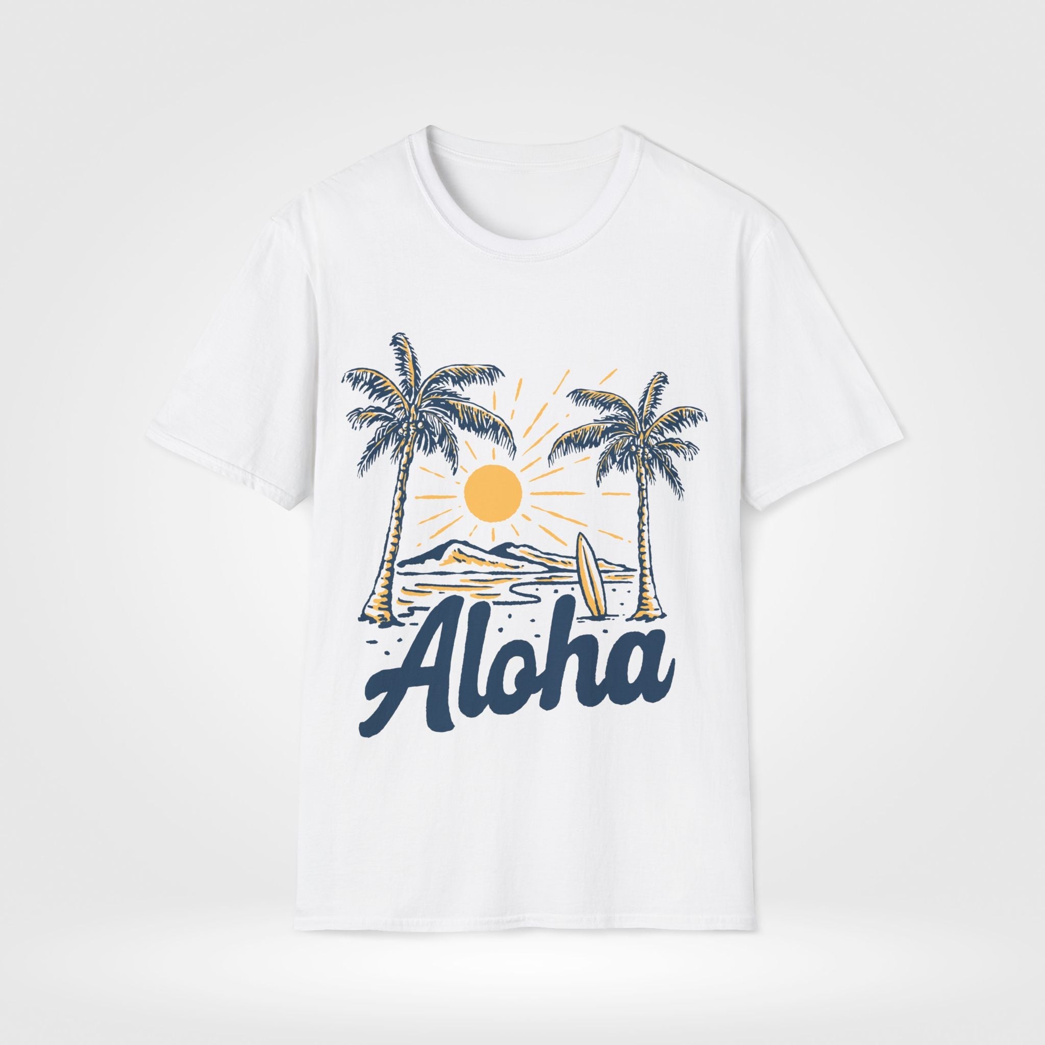 Aloha Summer Beach T-Shirt - Style Circus