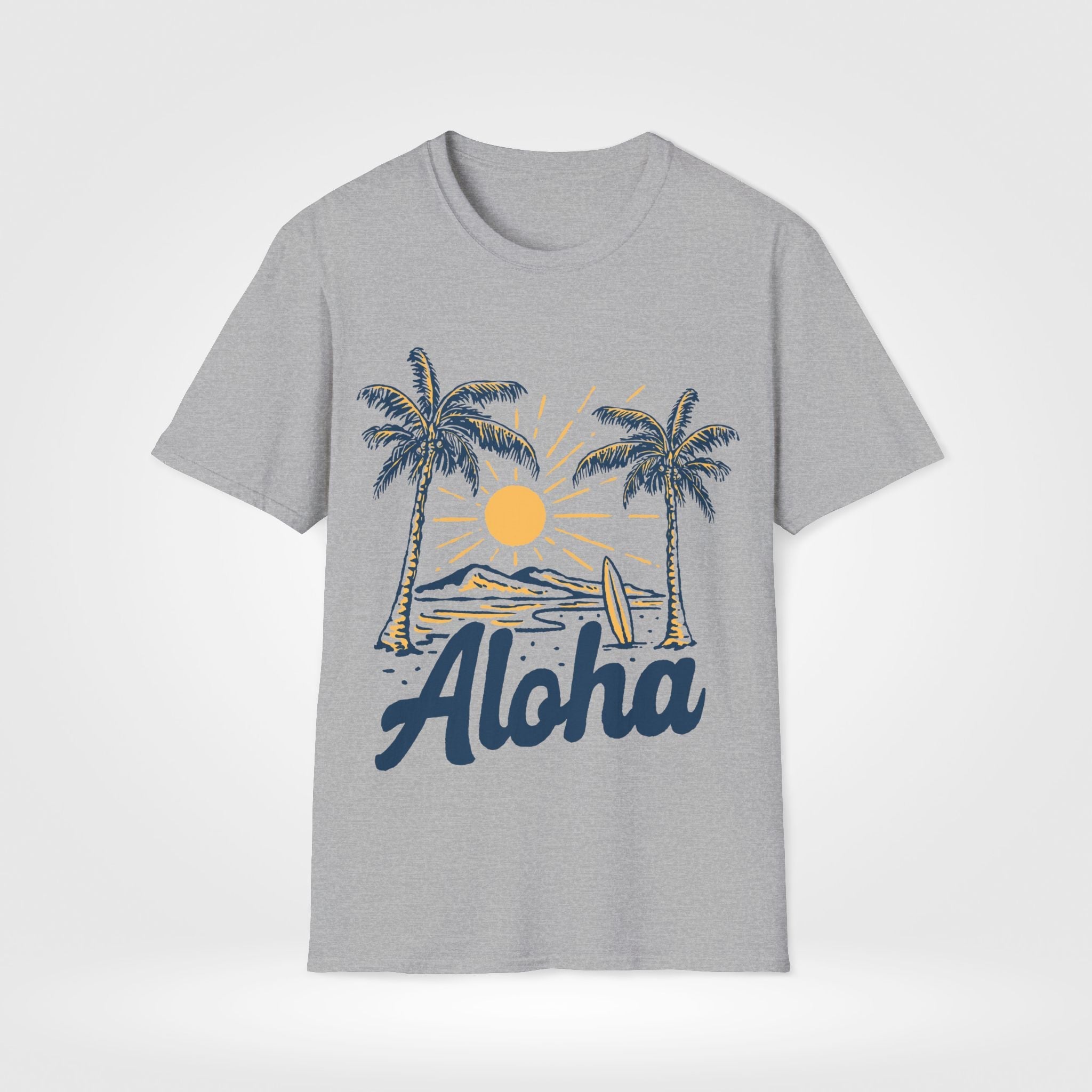 Aloha Summer Beach T-Shirt - Style Circus