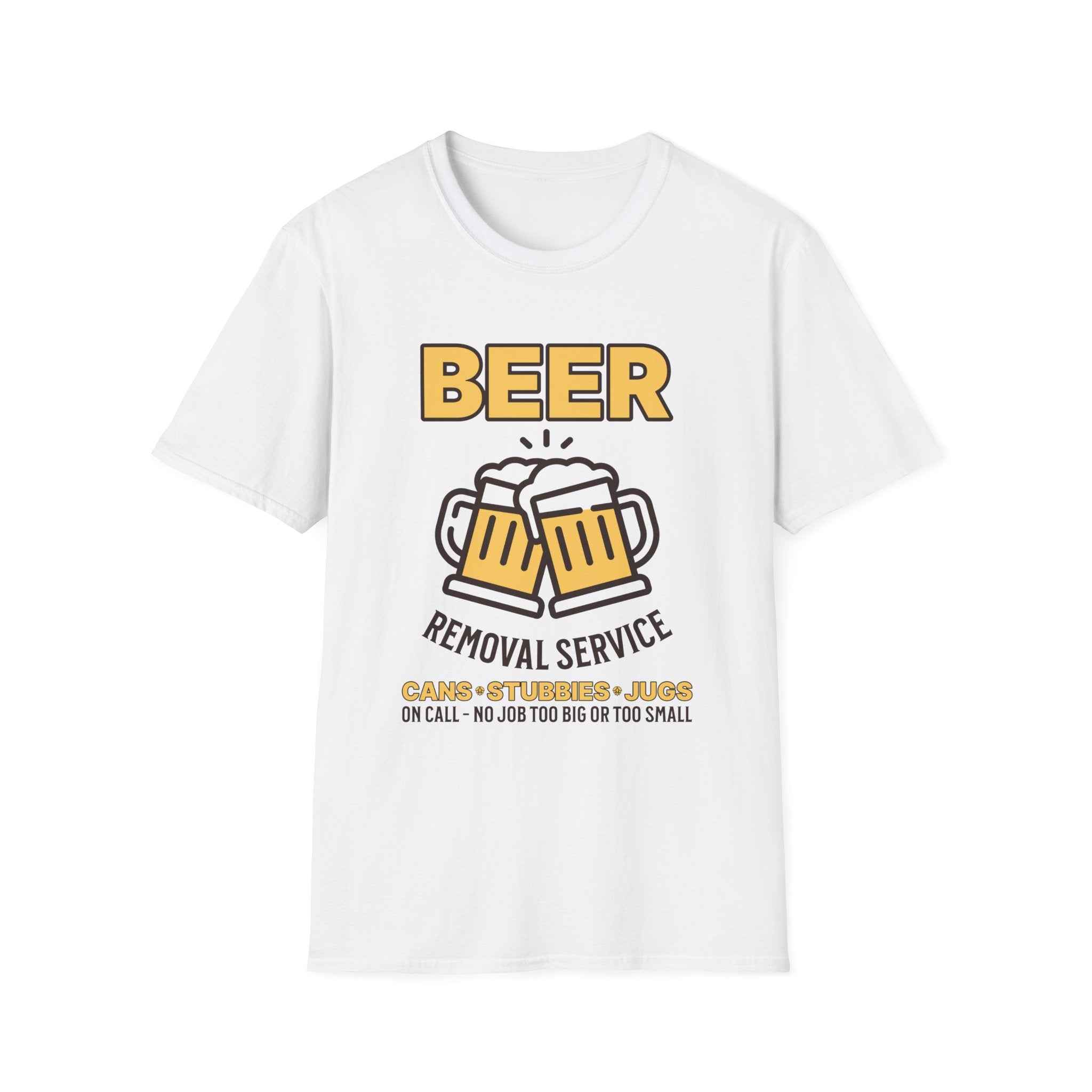 Beer Removal Service Funny Custom T-Shirt - Style Circus