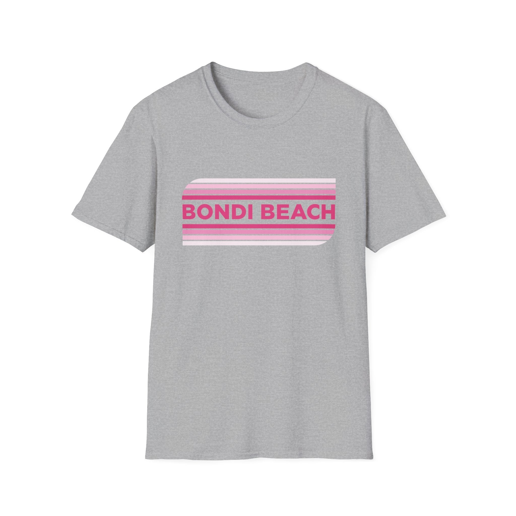 Bondi Beach Retro Rainbow T-Shirt - Style Circus