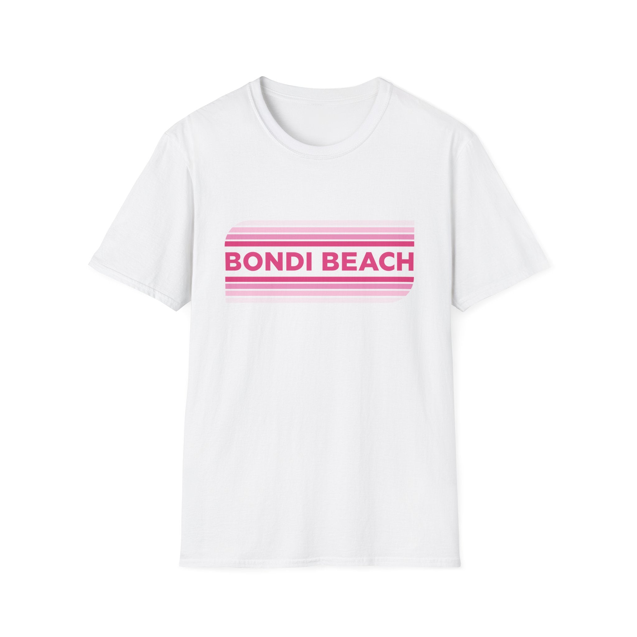 Bondi Beach Retro Rainbow T-Shirt - Style Circus