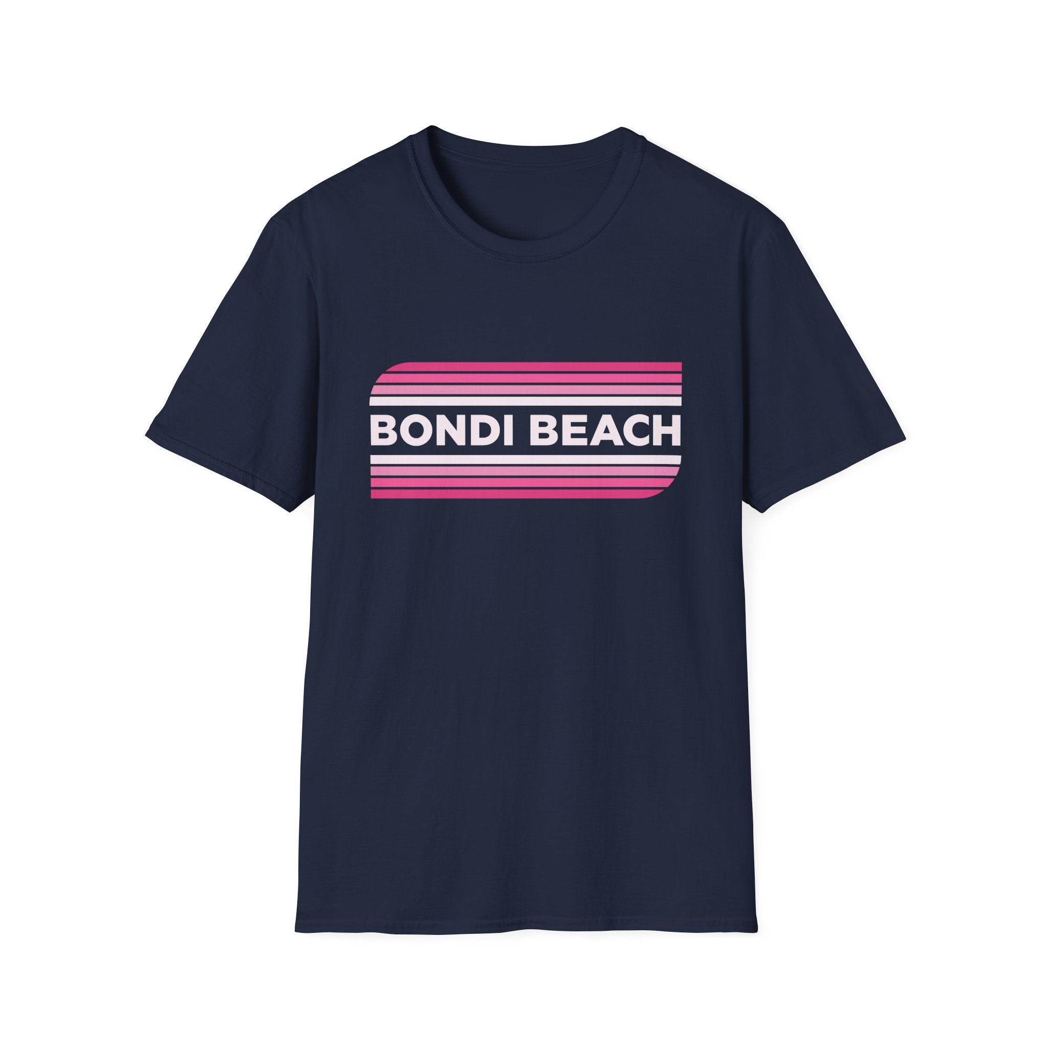 Bondi Beach Retro Rainbow T-Shirt - Style Circus