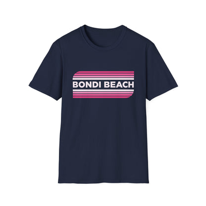 Bondi Beach Retro Rainbow T-Shirt - Style Circus