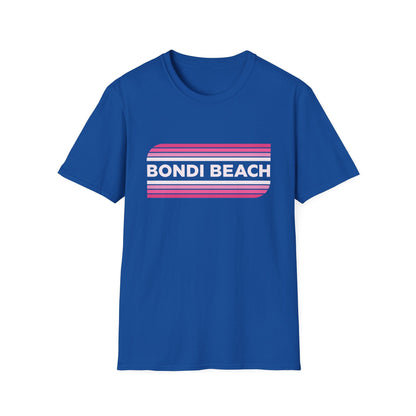 Bondi Beach Retro Rainbow T-Shirt - Style Circus