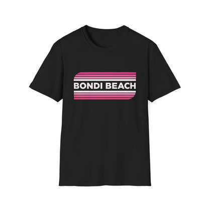 Bondi Beach Retro Rainbow T-Shirt - Style Circus