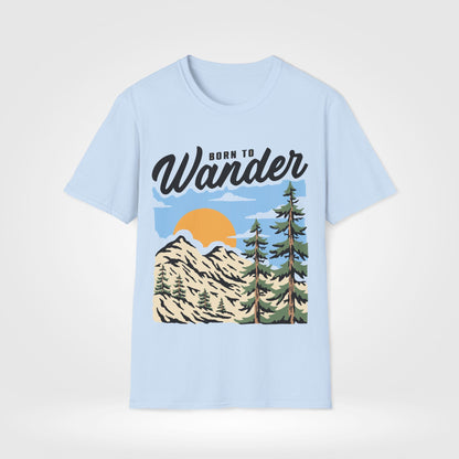 Born to Wander Unisex T-Shirt - Style Circus