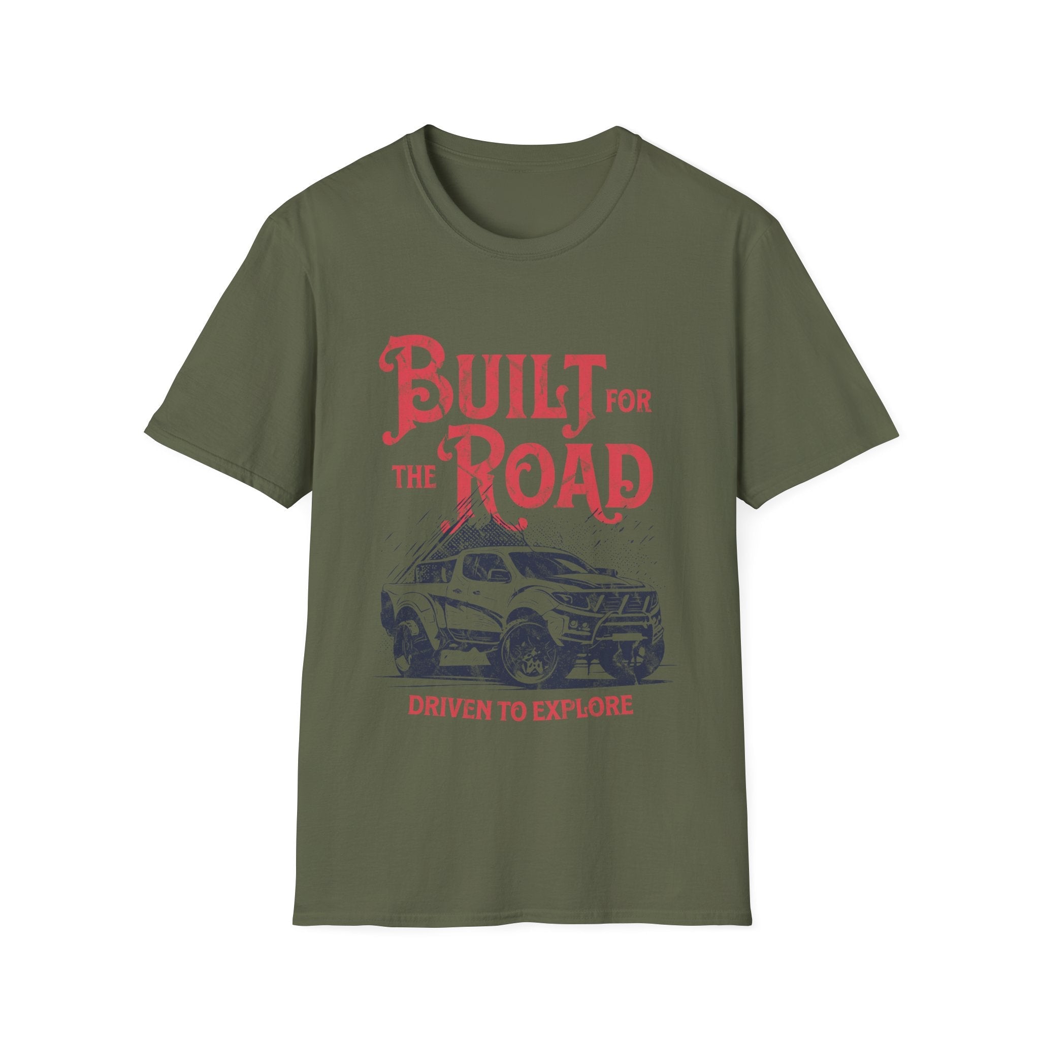 Built For The Road & Explore Car Custom T-Shirt - Style Circus