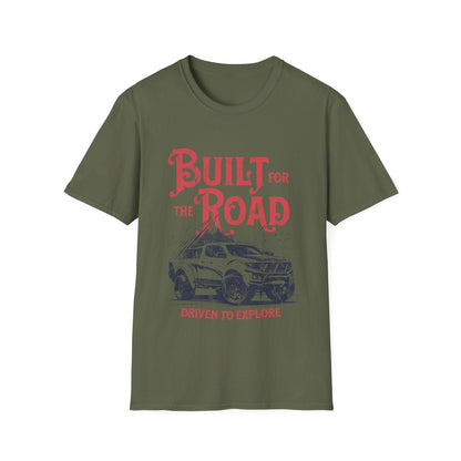 Built For The Road & Explore Car Custom T-Shirt - Style Circus