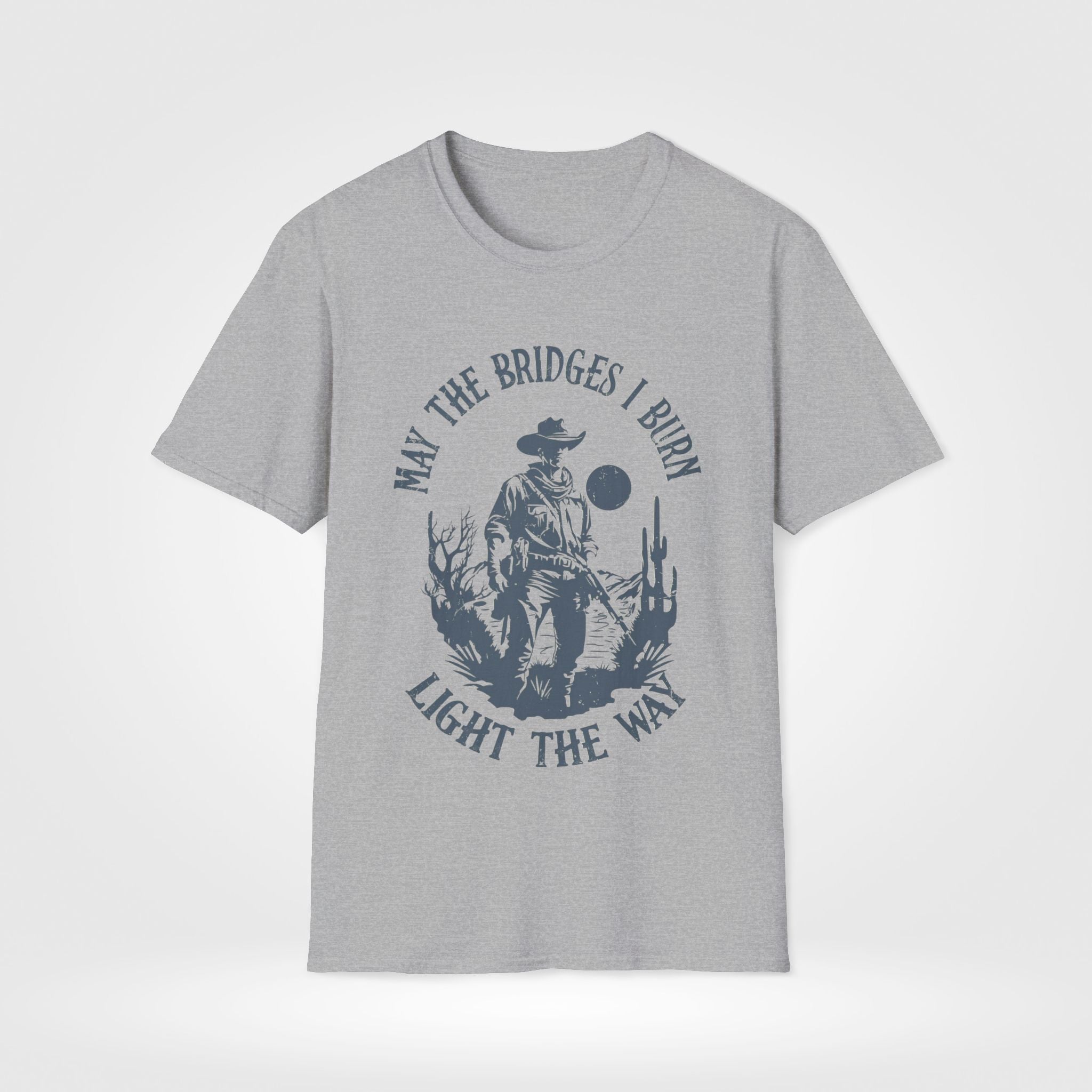 Burnt Bridges Cowboy T-Shirt - Style Circus