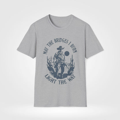 Burnt Bridges Cowboy T-Shirt - Style Circus