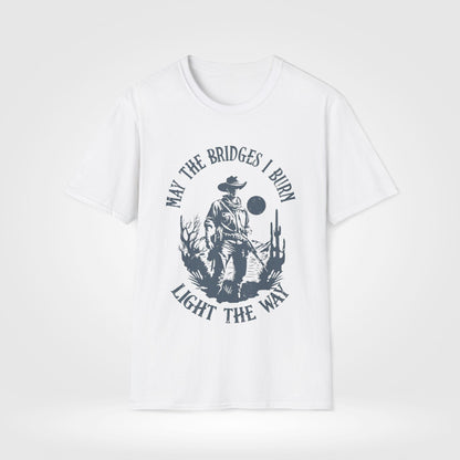 Burnt Bridges Cowboy T-Shirt - Style Circus