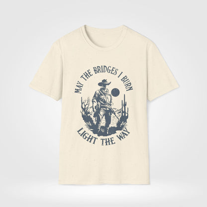 Burnt Bridges Cowboy T-Shirt - Style Circus