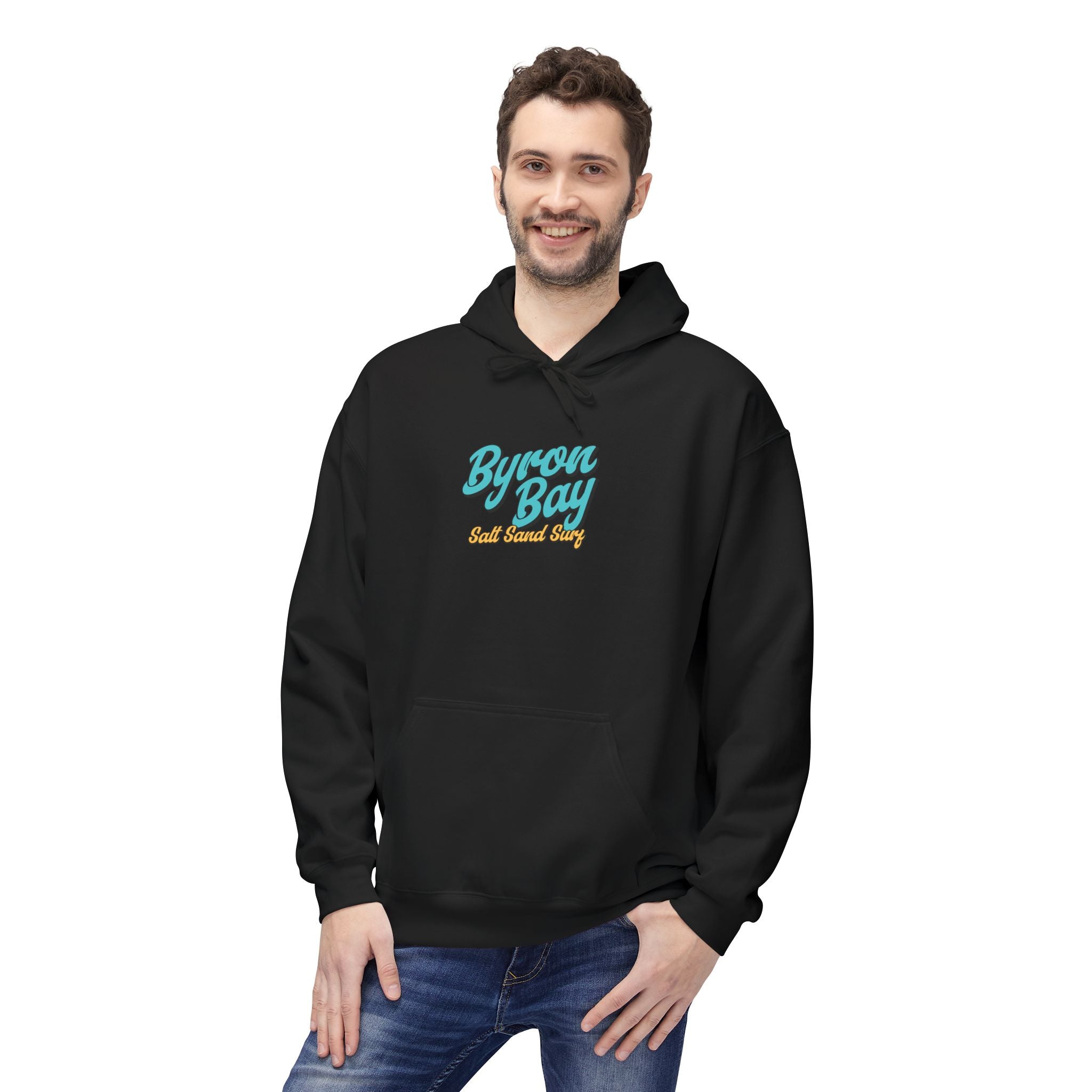 Byron Bay Front & Back Unisex Hoodie - Style Circus