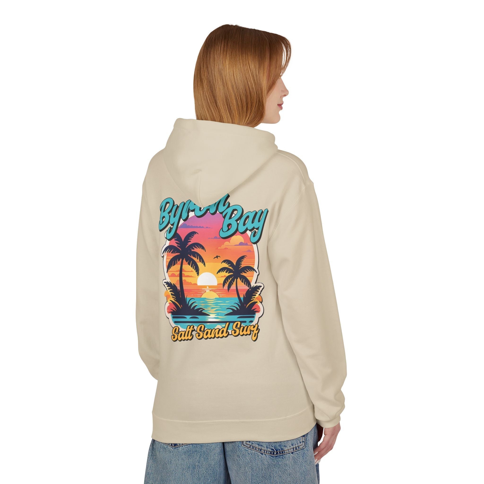 Byron Bay Front & Back Unisex Hoodie - Style Circus