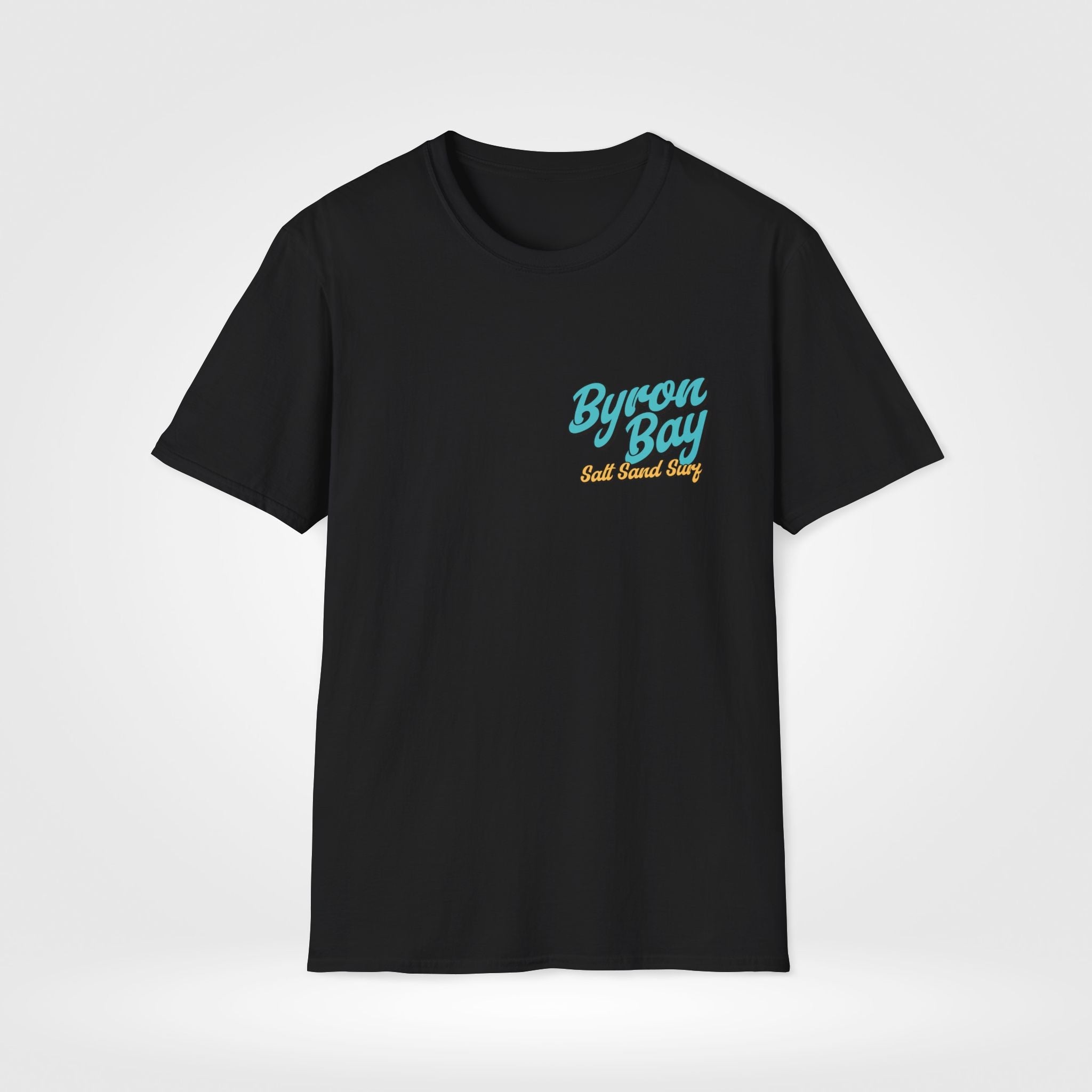 Byron Bay Surf Custom T-Shirt - Style Circus#color_black