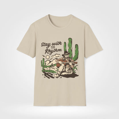 Cowboy Rhythm Western T-Shirt - Style Circus