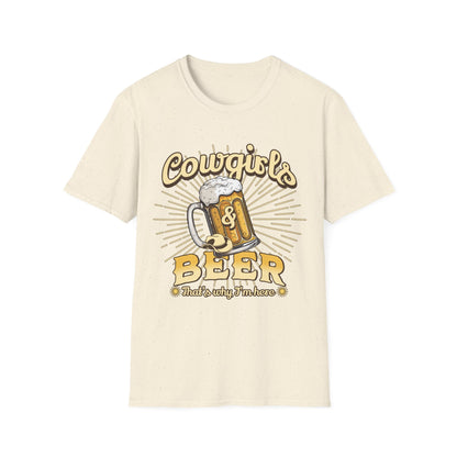 Cowgirls And Beer Funny T-Shirt - Style Circus