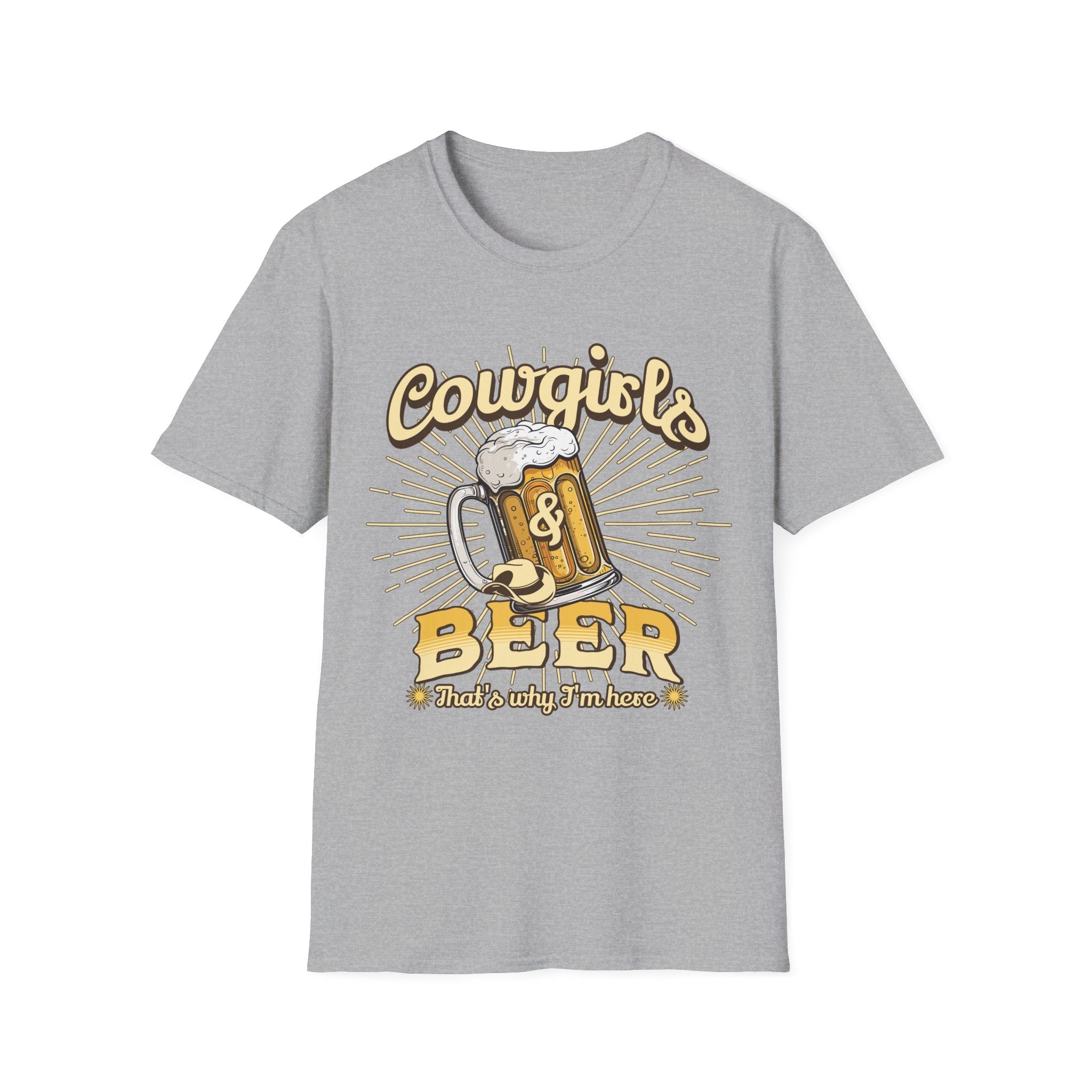 Cowgirls And Beer Funny T-Shirt - Style Circus