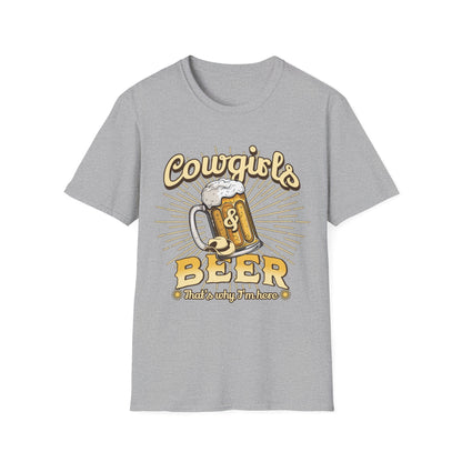 Cowgirls And Beer Funny T-Shirt - Style Circus