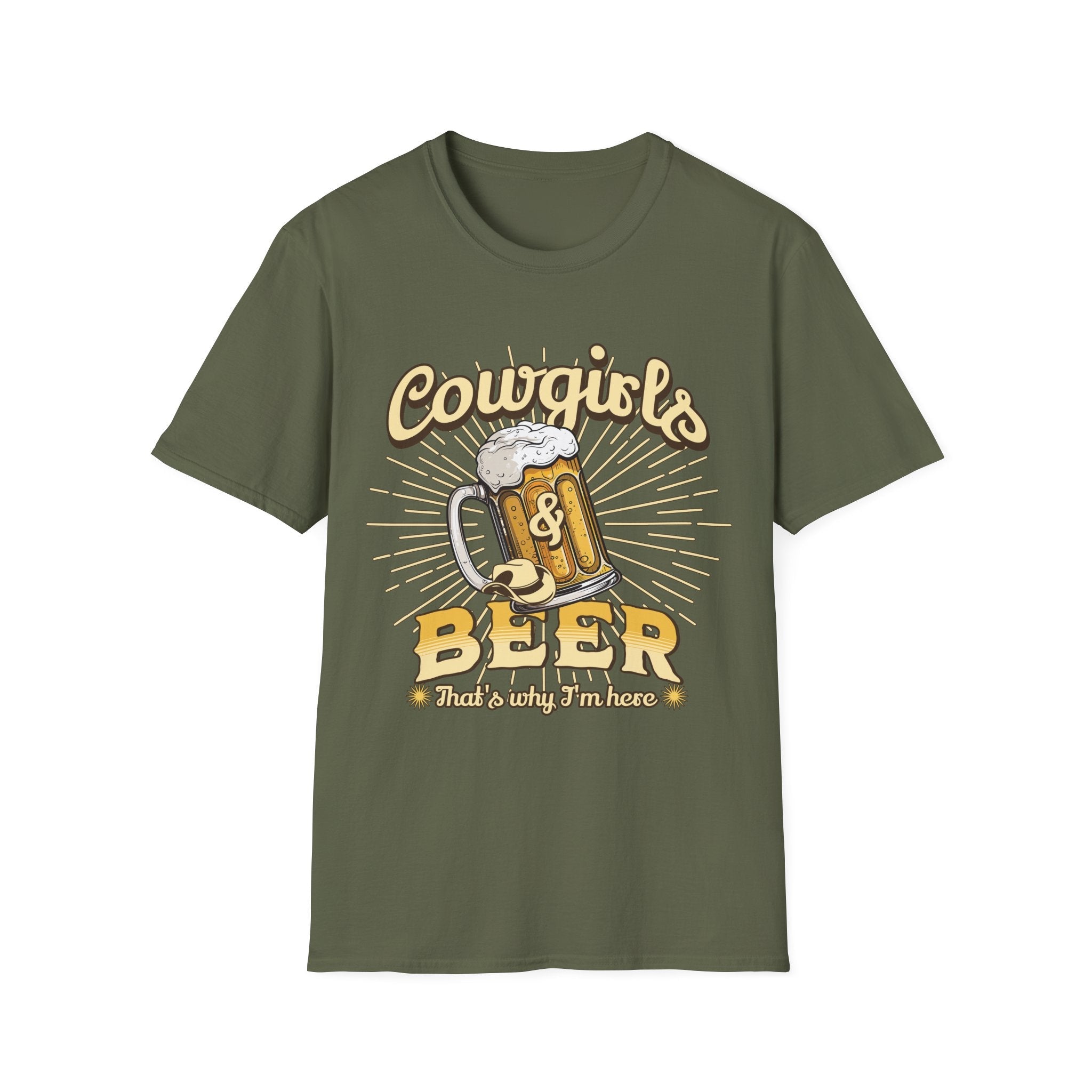 Cowgirls And Beer Funny T-Shirt - Style Circus