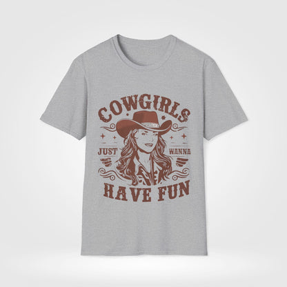 Cowgirls Want to Have Fun T-Shirt - Style Circus